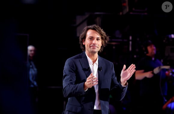 Exclusif - No Web - Bertrand Chameroy sur le plateau de sa nouvelle émission "Bertrand n'a pas sommeil", diffusée à partir du 5 janvier sur France 2 © Dominique Jacovides / Bestimage