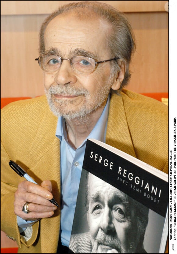 La justice avait déjà tranché en faveur de la nonagénaire.
Serge Reggiani - 24ème Salon du Livre, Porte de Versailles, Paris