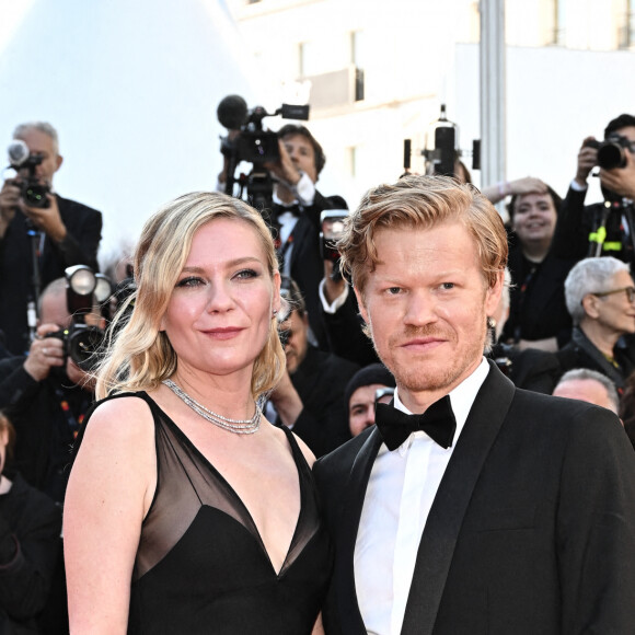 Kirsten Dunst et Jesse Plemons - Montée des marches  "Kinds Of Kindness" à Cannes, le 17 mai 2024. Photo by David Niviere/ABACAPRESS.COM