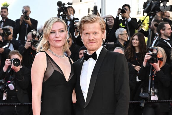 Kirsten Dunst et Jesse Plemons - Montée des marches  "Kinds Of Kindness" à Cannes, le 17 mai 2024. Photo by David Niviere/ABACAPRESS.COM