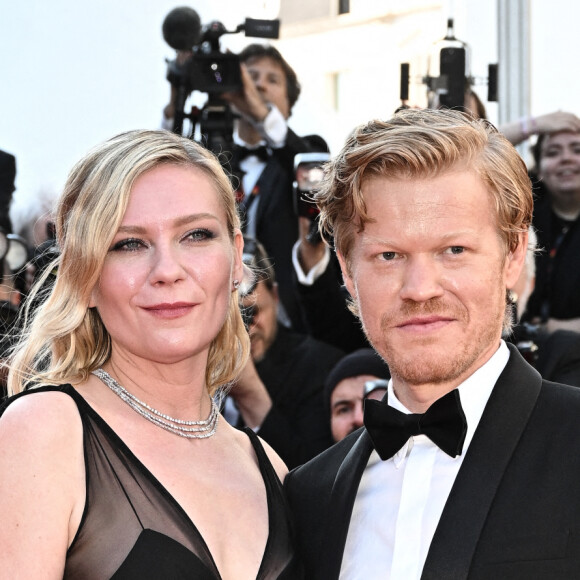 Kirsten Dunst et Jesse Plemons - Montée des marches  "Kinds Of Kindness" à Cannes, le 17 mai 2024. Photo by David Niviere/ABACAPRESS.COM