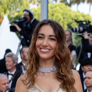 Certains ont trouvé cela trop osé
Delphine Wespiser  (Robe Christophe Guillarmé) - Montée des marches du film " Elémentaire " pour la cérémonie de clôture du 76ème Festival International du Film de Cannes, au Palais des Festivals à Cannes. Le 27 mai 2023 © Olivier Borde / Bestimage 