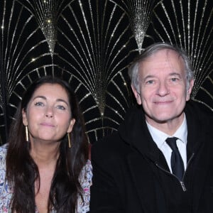 Exclusif - Cristiana Reali, Francis Huster - Soirée du 100ème anniversaire du restaurant "Le Boeuf sur le Toit" à Paris le 15 novembre 2022. © Rachid Bellak/Bestimage 