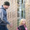Jesse James vient chercher sa fille Sunny à l'école à Los Angeles le 19 mars 2010