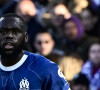 Les Marseillais se sont retrouvés dans une course-poursuite
 
Jean Onana (om) - Match de Ligue 1 Uber Eats "Toulouse - Marseille (2-2)" au Stadium TFC, le 21 avril 2004.