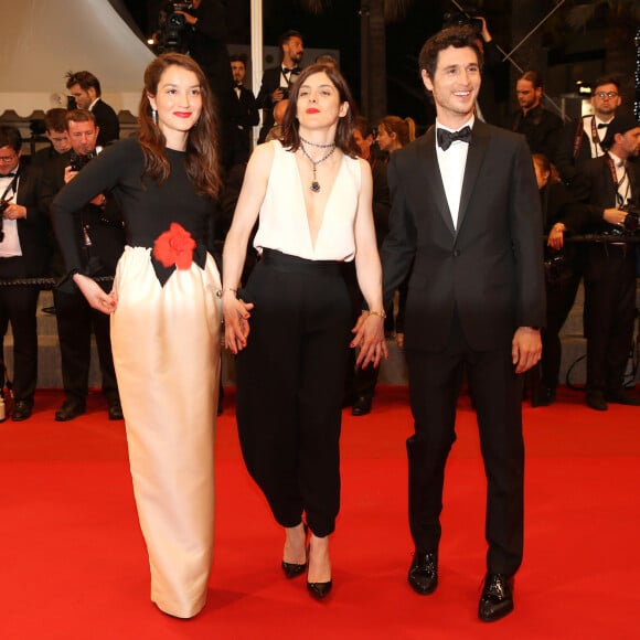 Anaïs Demoustier, Valérie Donzelli, Jérémie Elkaïm - Montée des marches du film "Marguerite & Julien" lors du 68 ème Festival International du Film de Cannes, à Cannes le 19 mai 2015. 