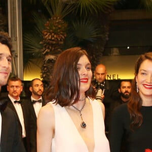 Le couple avait monté les marches avec la réalisatrice Valérie Donzelli. 
Jérémie Elkaïm, Valérie Donzelli, Anaïs Demoustier - Montée des marches du film "Marguerite & Julien" lors du 68 ème Festival International du Film de Cannes, à Cannes le 19 mai 2015. 