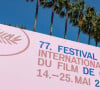 La 77ème édition du Festival de Cannes se tient actuellement
Affiche du Festival de Cannes 2024
