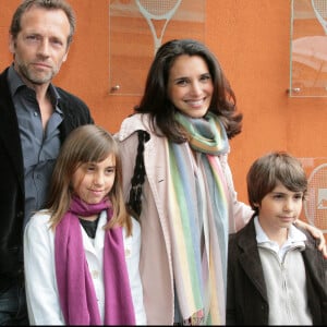 Archives : Stéphane Freiss, son ex-femme Ursula et leurs enfants
