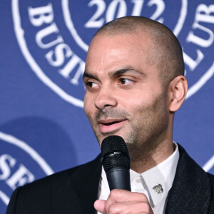 Exclusif - Tony Parker - Le Chinese Business Club ouvre sa saison des déjeuners officiels avec T.Parker en invité d'honneur au Westin Paris Vendôme le 2 février 2024. © Rachid Bellak / Bestimage