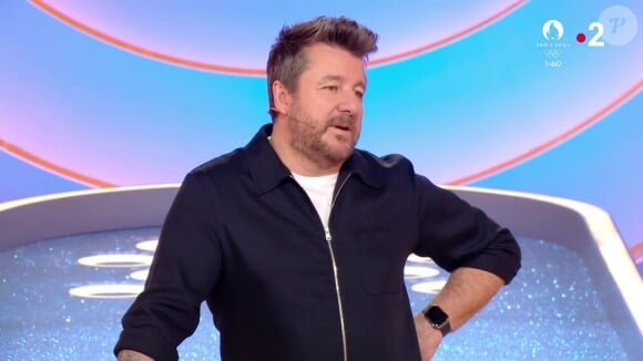 Le jeu ne cesse d'enchaîner les succès d'audience
Bruno Guillon sur le plateau de "Chacun son tour"