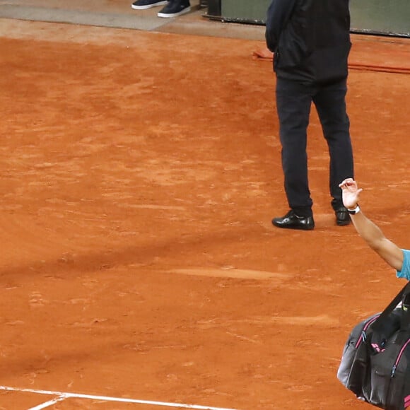 Rafael Nadal s'incline en trois sets face à Alexander Zverev lors des Internationaux de France de tennis de Roland Garros 2024 à Paris le 27 Mai 2024. © Bertrand Rindoff / Bestimage 