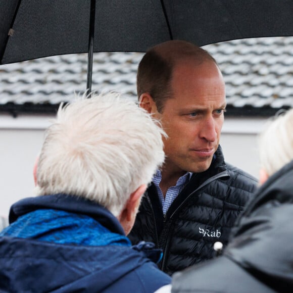 Le prince William et Kate Middleton en visite au club Dowlais Rugby Club. Le 28 avril 2023 © Cover Images via ZUMA Press