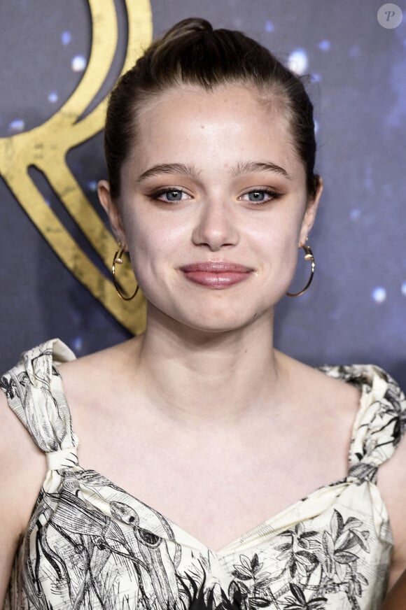 Shiloh vient de fêter ces 18 ans et montre un vrai don pour la danse.
Shiloh Jolie-Pitt à la première de 'Eternals' au BFI IMAX. Londres, le 27 octobre 2021. Photo par Future-Image via ZUMA Press/ABACAPRESS.COM