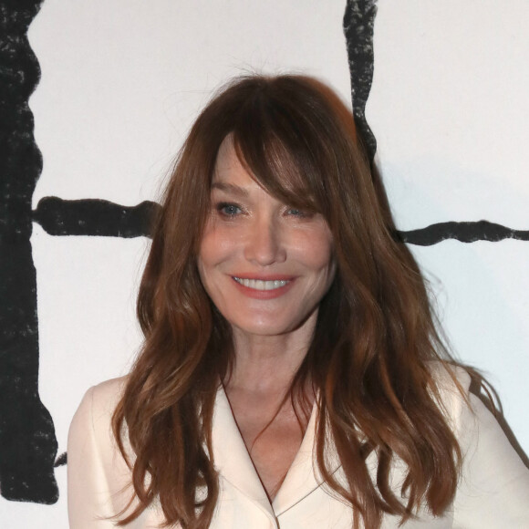 Carla Bruni Sarkozy - Défilé de Mode Christian Dior, Collection Haute Couture Printemps/Été 2024 - Front Row, dans le cadre de la Fashion Week de Paris, France, le 22 Janvier 2024. © Bertrand Rindoff / Olivier Borde / Bestimage