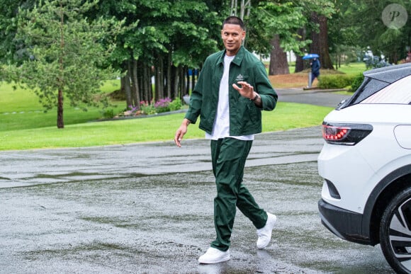 Alphonse Areola - Arrivée des joueurs de l’Equipe de France de football à Clairefontaine, le 29 mai 2024. © Baptiste Autissier / Panoramic / Bestimage