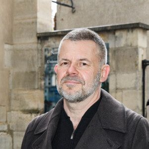 Eric Naulleau - Obsèques de Dick Rivers en l'église Saint-Pierre de Montmartre à Paris le 2 mai 2019.