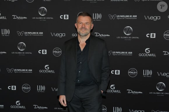 Eric Naulleau au photocall de la 11ème cérémonie des Globes de Cristal au Lido à Paris le 30 janvier 2017. © CVS / Bestimage