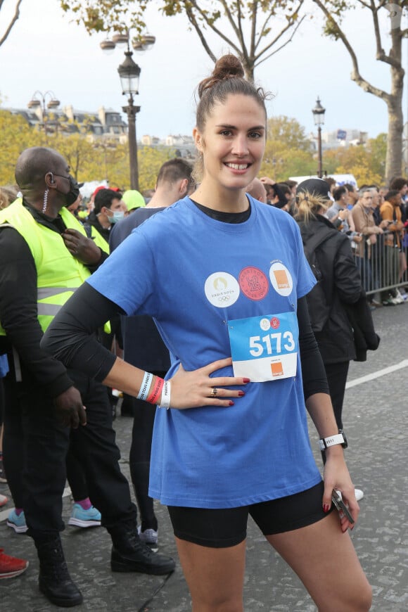 Elodie Clouvel - People au "Marathon Pour Tous", épreuve grand-public des Jeux Olympiques de Paris 2024 sur les Champs-Elysées à Paris le 31 octobre 2021. © Panoramic/Bestimage 