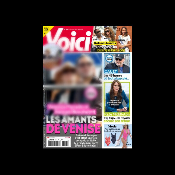 Couverture du magazine "Voici" du vendredi 31 mai 2024