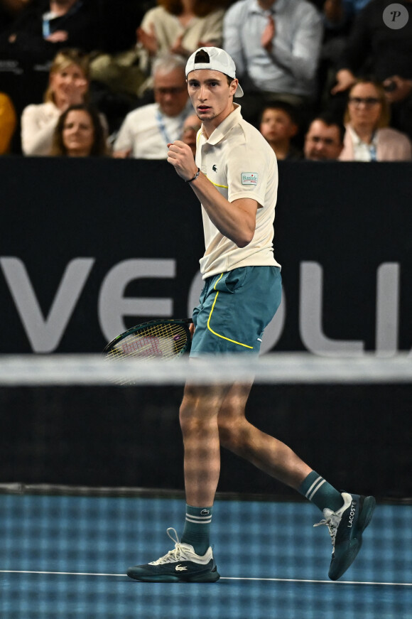 Ugo Humbert lors de l'Open 13 Provence de Marseille, 11 février 2024. Photo by Corinne Dubreuil/ABACAPRESS.COM