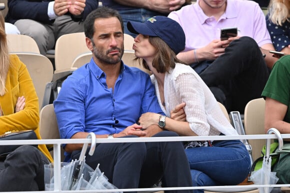 Florent Peyre et sa compagne assistent aux Internationaux de France de tennis 2019 - Jour neuf à Roland Garros, le 3 juin 2019 à Paris, en France. Photo par Laurent Zabulon / ABACAPRESS.COM