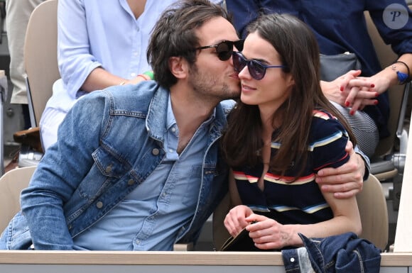 Vianney Bureau aka Vianney et Catherine Robert assistent aux Internationaux de France de tennis 2019 - Quinzième jour à Roland Garros, le 9 juin 2019 à Paris, en France. Photo par Laurent Zabulon / ABACAPRESS.COM