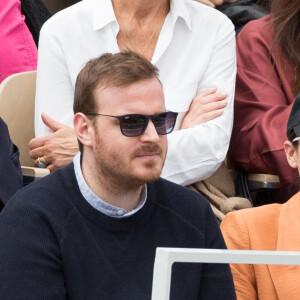 La chanteuse Jain et son petit ami dans les tribunes pendant les Internationaux de France de tennis à l'arène Roland-Garros le 03 juin 2019 à Paris, France. Photo by Nasser Berzane/ABACAPRESS.COM