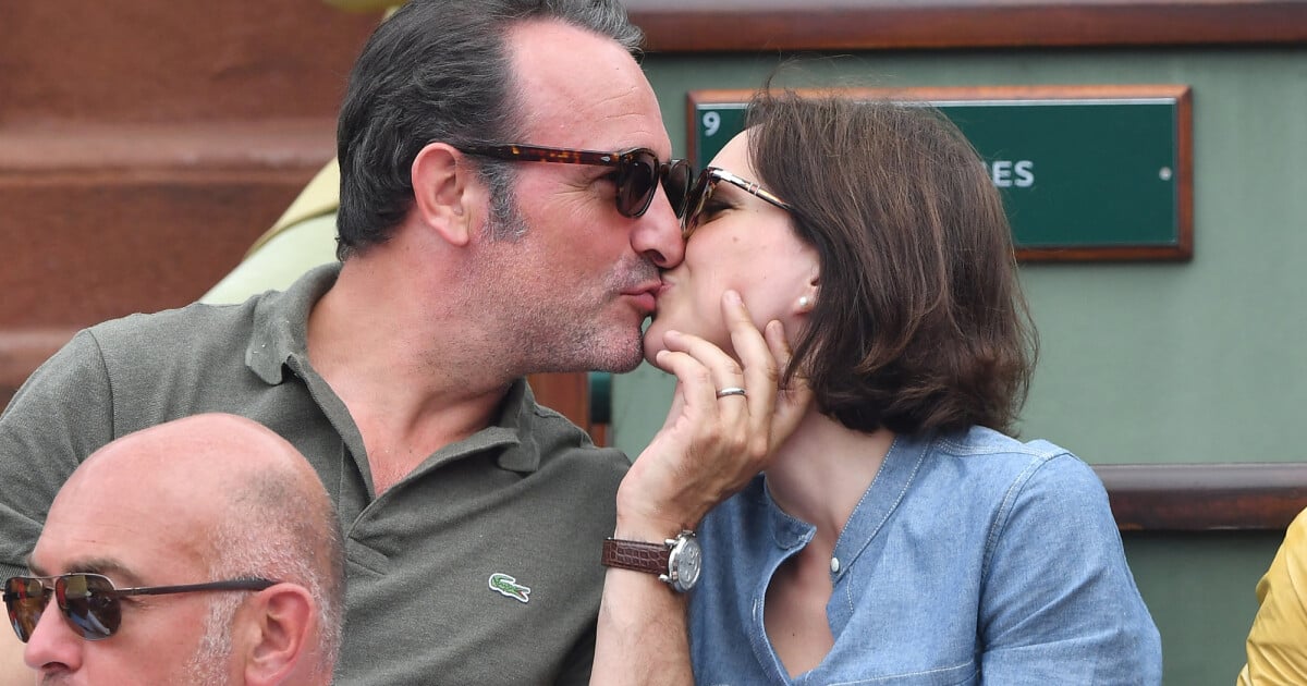 PHOTOS Jean Dujardin et Nathalie Péchalat, Marion Cotillard et Guillaume Canet… les plus beaux baisers de Roland Garros