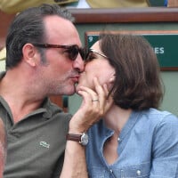 PHOTOS Jean Dujardin et Nathalie Péchalat, Marion Cotillard et Guillaume Canet... les plus beaux baisers de Roland Garros