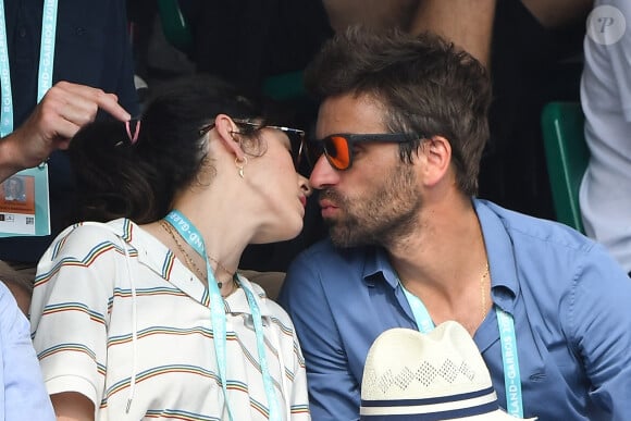 Nolwenn Leroy et Arnaud Clément assistent à la finale hommes des Internationaux de France 2018 - Day Fithteen à Roland Garros, le 10 juin 2018 à Paris, France. Photo par Laurent Zabulon/ABACAPRESS.COM