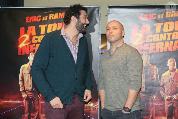 Ramzy Bedia, Eric Judor - Avant-première du film "La Tour 2 contrôle infernale" au cinéma UGC Les Halles à Paris, le 1er février 2016. © CVS/Bestimage