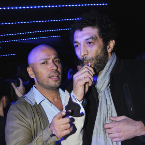 Eric Judor et Ramzy Bedia - Soiree de lancement du jeu "Call of Duty Ghost" au Palais de Tokyo a Paris le 4 novembre 2013.