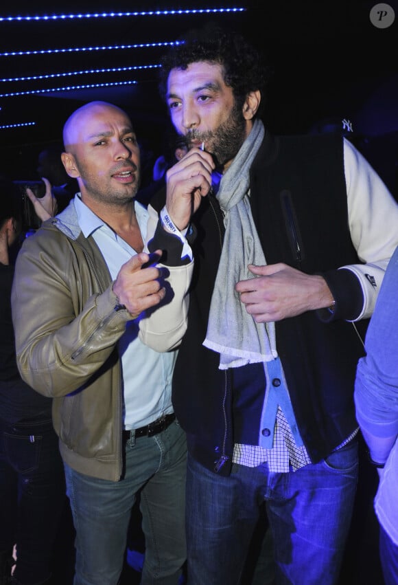 Eric Judor et Ramzy Bedia - Soiree de lancement du jeu "Call of Duty Ghost" au Palais de Tokyo a Paris le 4 novembre 2013.