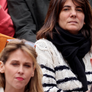 L'animatrice s'est rendue au tournoi du Grand Chelem parisien avec son fils

Estelle Denis et son fils merlin dans les tribunes des Internationaux de France de tennis de Roland Garros 2024 à Paris, France, le 2 juin 2024. © Jacovides-Moreau/Bestimage