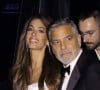Malheureusement, à cause de son engagement et ses responsabilités, Alma Clooney a été menacée de mort. 
George Clooney et Amal Clooney à New York en septembre 2023.