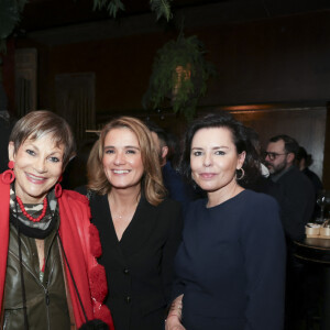 Exclusif - Isabelle Morini-Bosc, Pascale De La Tour Du Pin, Laurence Saillet - Personnalités à la soirée de lancement du livre de V.Benaïm "Il n'est pas celui que vous croyez", paru aux Editions Fayard, au Buddha-Bar à Paris. Le 7 février 2024 © Jack Tribeca / Bestimage 