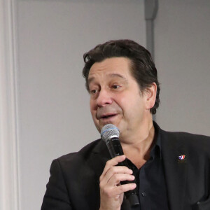 Exclusif - Laurent Gerra participe à une conférence sur la voix : « La voix et soi - ce que notre voix dit de nous », Salle Gaveau à Paris, France, le 18 Décembre 2023. © Bertrand Rindoff / Bestimage