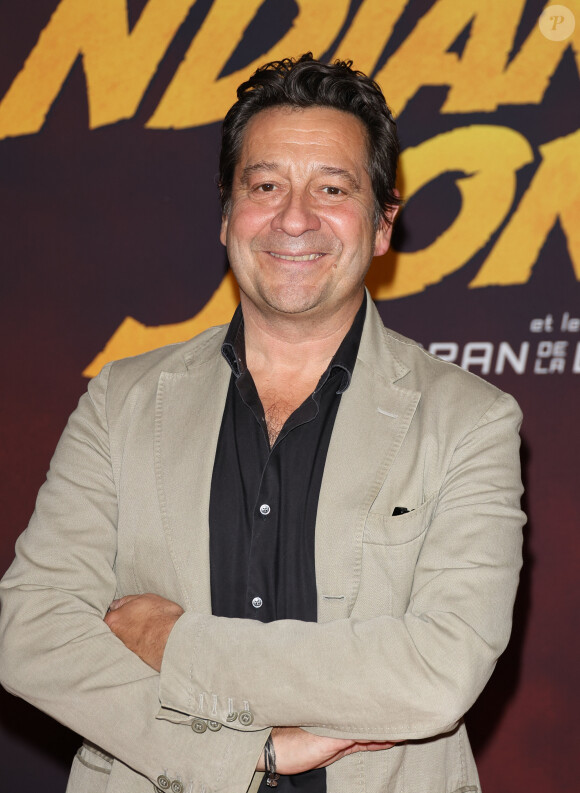 "En plus, j'ai beaucoup d'admiration pour l'artiste et sa carrière. Elle a un talent incroyable", conclut-il
 
Laurent Gerra - Première du film "Indiana Jones et le Cadran de la destinée" au cinéma Le Grand Rex à Paris le 26 juin 2023. © Coadic Guirec/Bestimage