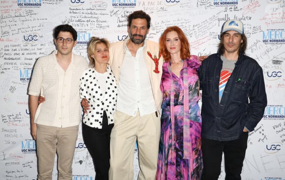 Marie Denarnaud, Mehdi Nebbou, Audrey Fleurot et Thomas Scimeca - Avant premiere de la série TF1 "HPI 4" au cinema UGC Normandie à Paris le 13 mai 2024. © Coadic Guirec/Bestimage