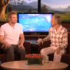 Kellan Lutz est invité sur le plateau de l'émission d'Ellen DeGeneres sur NBC