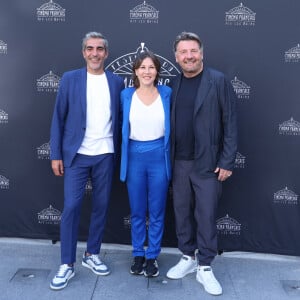 Exclusif - Ary Abittan, Mathilde Seigner, Philippe Lellouche - Soirée d'ouverture de la 3ème édition du Festival du Cinema Français et de la gastronomie d'Aix-les-Bains le 4 juin 2024. © Denis Guignebourg/BestImage