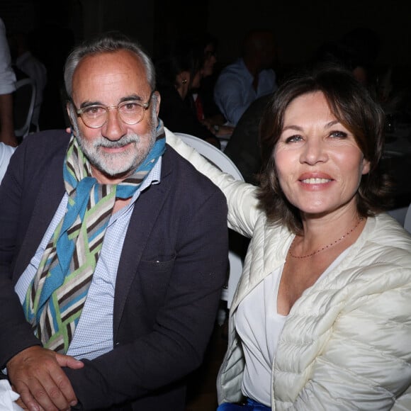 Exclusif - Laurent Olmedo, Antoine Duléry et Mathilde Seigner - Soirée d'ouverture de la 3ème édition du Festival du Cinema Français et de la gastronomie d'Aix-les-Bains le 4 juin 2024. © Denis Guignebourg/BestImage