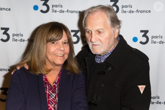 Chantal Goya et son mari Jean-Jacques Debout assistent à la première parisienne de 'Indomptable Chantal Goya' à France Télévision le 08 janvier 2019 à Paris, France. Photo par Nasser Berzane/ABACAPRESS.COM