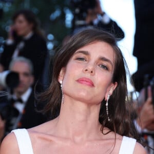 Charlotte Casiraghi - Montée des marches du film « Marcello Mio » lors du 77ème Festival International du Film de Cannes, au Palais des Festivals à Cannes. Le 21 mai 2024