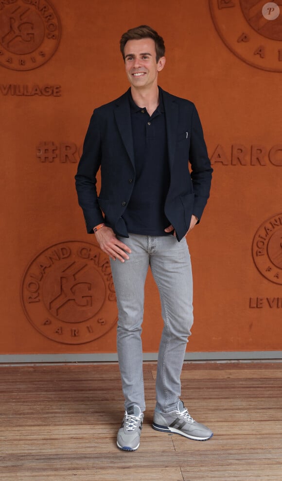 Jean-Baptiste Marteau - Célébrités dans les tribunes des Internationaux de France de tennis de Roland Garros 2024 à Paris le 8 juin 2024. © Jacovides-Moreau/Bestimage 