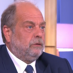 Eric Dupond-Moretti sur le plateau de "C à vous", lundi 10 juin 2024 sur France 5.