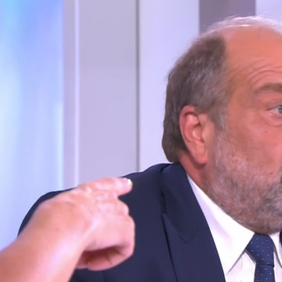 Eric Dupond-Moretti sur le plateau de "C à vous", lundi 10 juin 2024 sur France 5.