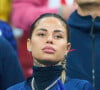 Quand à Zoe Cristofoli, elle n'aura d'yeux que pour Théo Hernandez
Zoe Cristofoli, la petite amie de Theo Hernandez, ans les tribunes lors du match de quart de finale de la Coupe du monde de la FIFA, Qatar 2022. Photo par ddp images/star-images/ABACAPRESS.COM