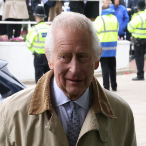 Le roi Charles III d'Angleterre assiste au Lady Day du premier jour du Derby d'Epsom à Epsom Downs, Royaume Uni, le 31 mai 2024. © Tim MerryMirrorPix/Bestimage